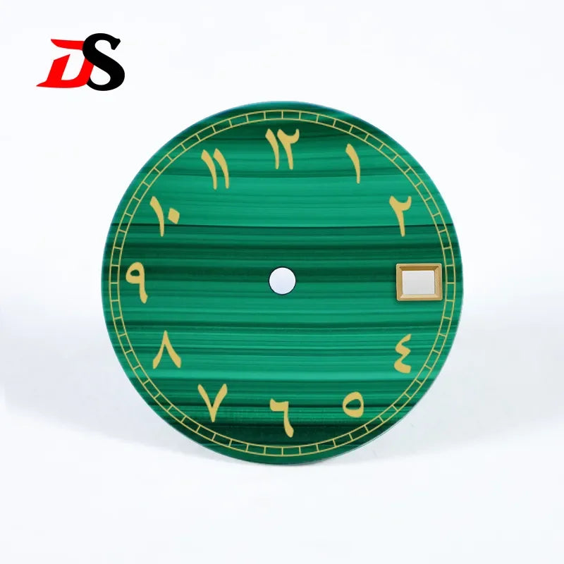 Arab 28.5mm Dial Malachite NH35 Movement Stone Dial No Lume