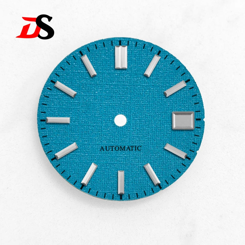 28.5mm Dial Texture Watch Faces No Lume Modified for Nh36 Nh35 Movement