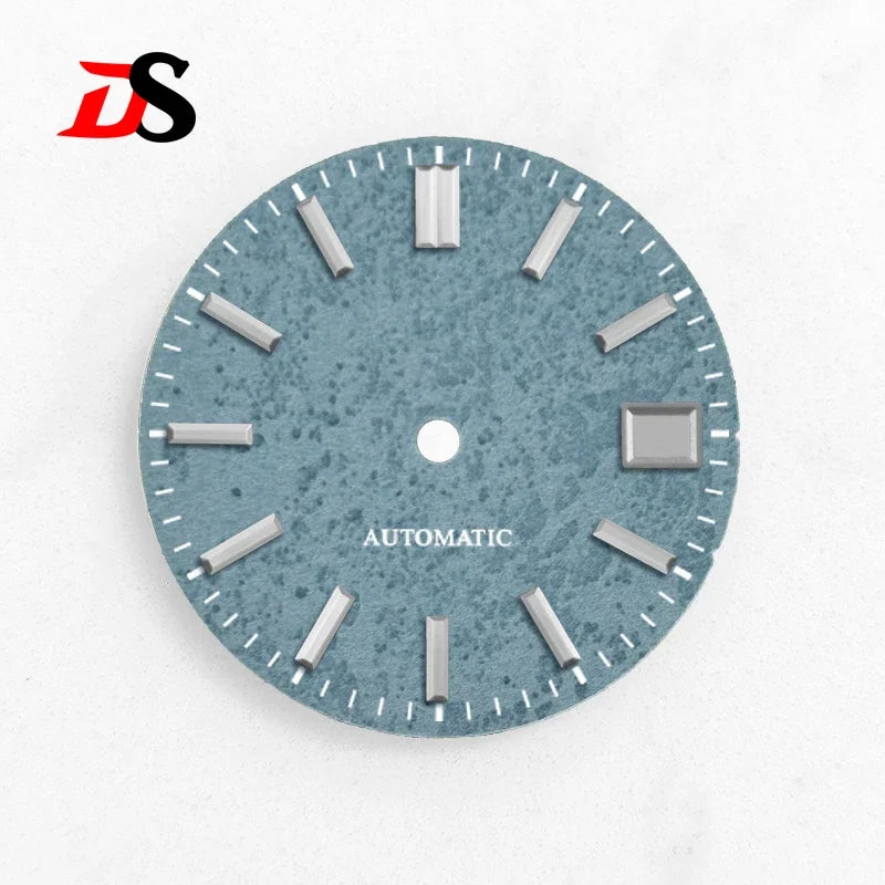 28.5mm Blue Series Dial A Variety of Grain Date NH35 NH34