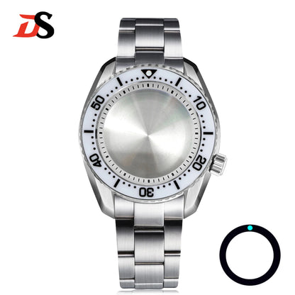 SPB185 Steel Bezel 42mm Case Two-way Rotation NH34/35 Movement Sapphire 20bar Ceramic Bezel
