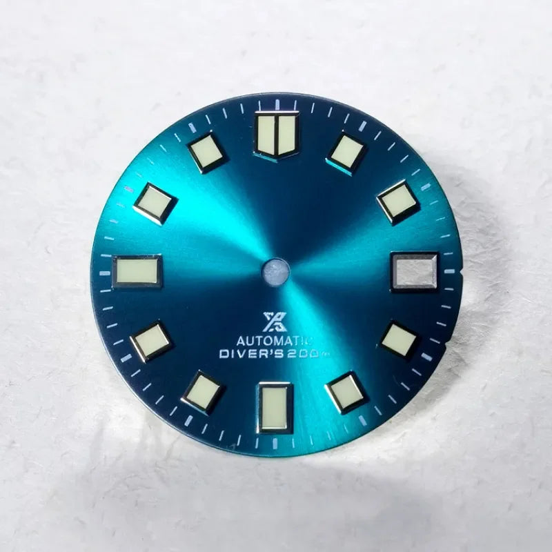 28.5mm Sunburst Dial X Diver's NH35 Movement BGW9 C3 Lume