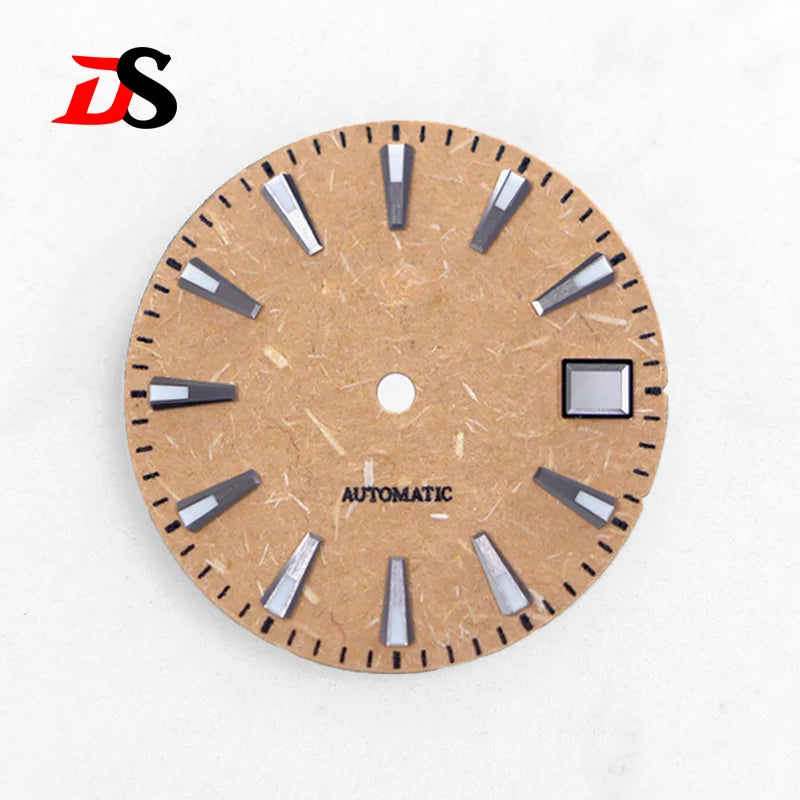 Artistic Retro Dial Brown Snowflake Cherry Blossom Sea of Clouds Texture Night NH35NH36 28.5mm