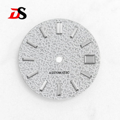 28.5mm Dial Texture Watch Faces No Lume Modified for Nh36 Nh35 Movement