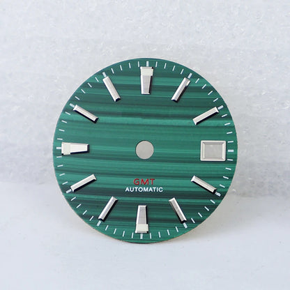 Malachite Dial For NH34  Natural Stone