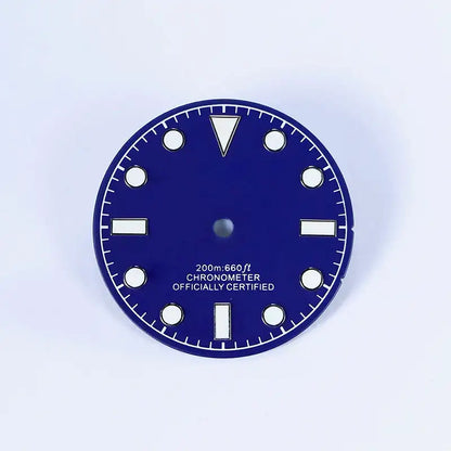 28.5mm Retro Dial No Date BGW9 C3 Lume NH35NH36 Movement