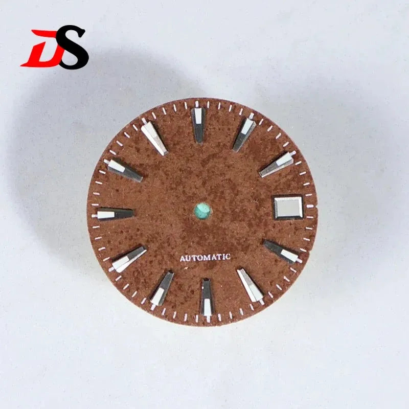 Artistic Retro Dial Brown Snowflake Cherry Blossom Sea of Clouds Texture Night NH35NH36 28.5mm