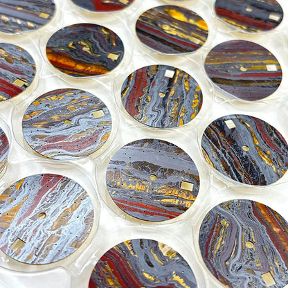 Natural Stone Sterile Series Gemstones Lapis Lazuli Malachite Dial for Agate 28.5mm DATE JUST