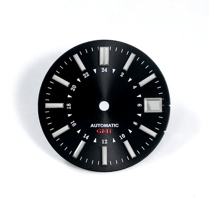 NH34 GMT Bamboo GS Sunburst Dial No Lume