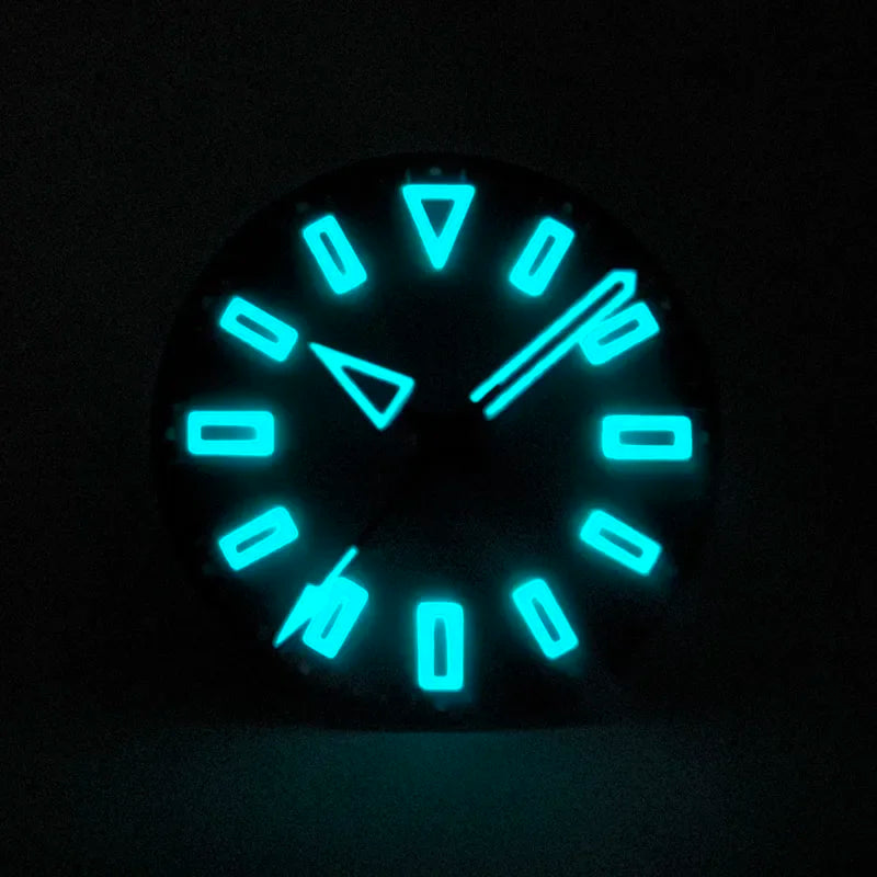 NH35 Watch Hand Modified Watch Accessories BGW9 C3 Lume Hour Hand Minute Hand Suitable for NH35 Movement Black Lume