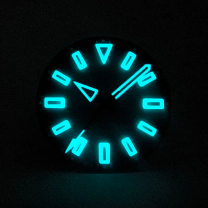 NH35 Watch Hand Modified Watch Accessories BGW9 C3 Lume Hour Hand Minute Hand Suitable for NH35 Movement Black Lume