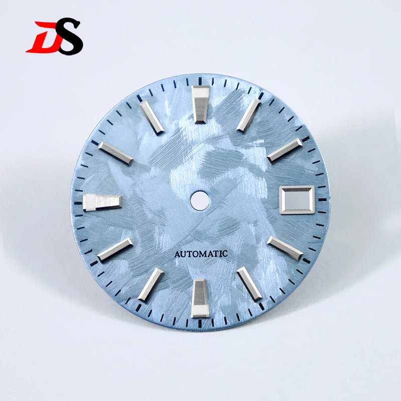 NH35 Dial Sakura Dial 28.5mm Blue Lume SKX007 for NH35NH36 Automatic Movement