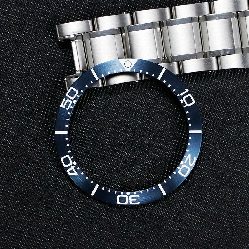 38*30.6mm Ceramic Bezel Ring Sapphire Insert