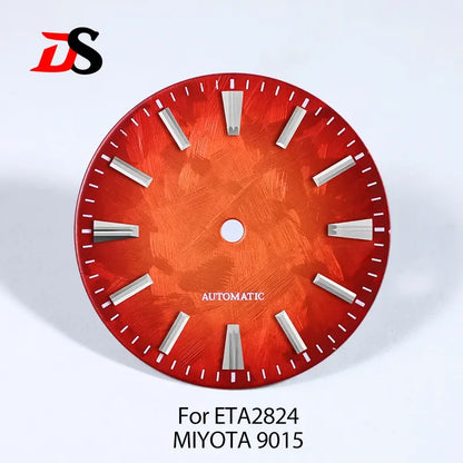 28.5MM dial GS Sakura Dial No Lume NH35//ETA2824/MIYOTA 9015 Movement No Date