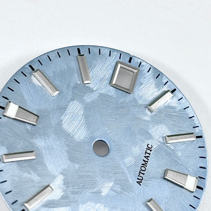NH35 Dial Sakura Dial 28.5mm Blue Lume SKX007 for NH35NH36 Automatic Movement