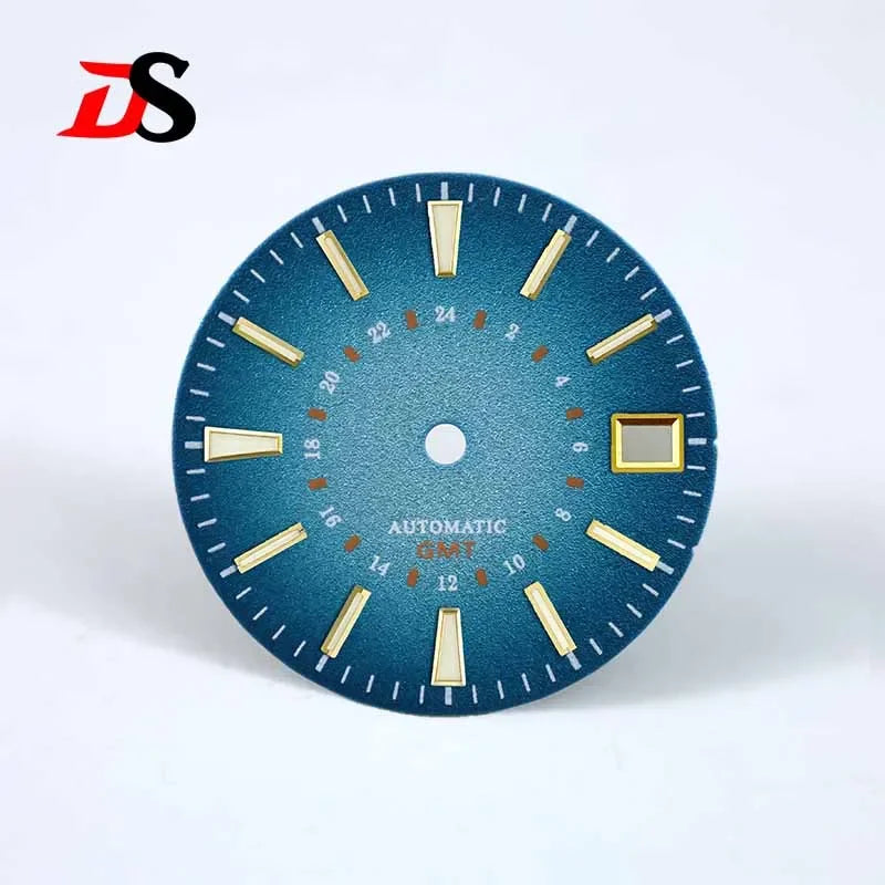 Spark Texture Dial GMT Blue Lume 28.5mm NH34 Movement