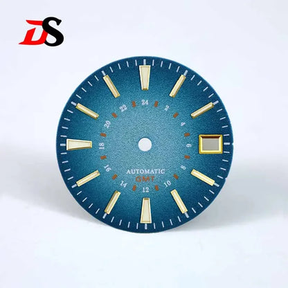 Spark Texture Dial GMT Blue Lume 28.5mm NH34 Movement