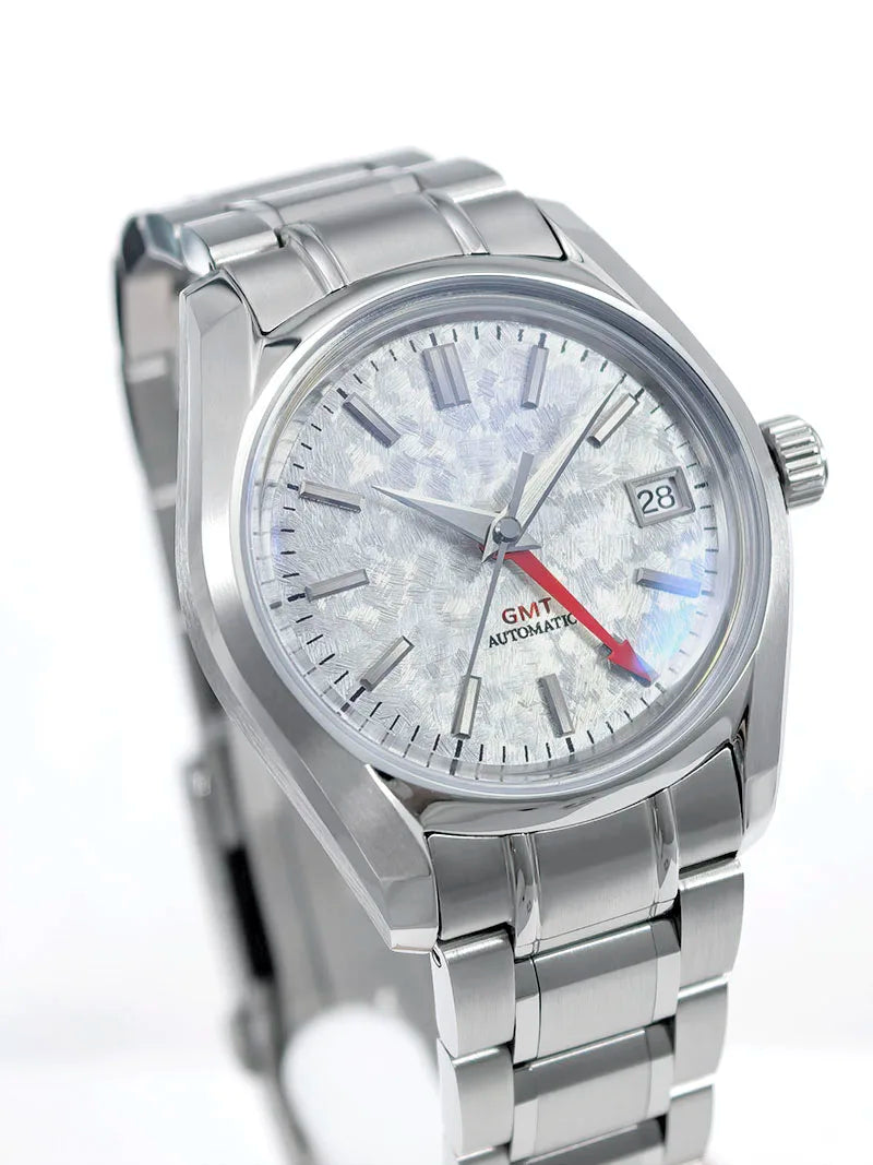 62GS 38mm Yunhai Sakura Man Ladies Watch Stainless Steel Glass AR Coating High Quality Automatic NH34GMT Movement