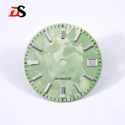 NH35 Dial Sakura Dial 28.5mm Blue Lume SKX007 for NH35NH36 Automatic Movement