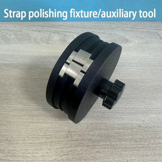 Watch Repair Tool Strap Drawing Retainer Steel Strip Polishing Refurbishment Fixture 15-26