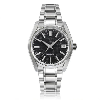 62GS 38mm Sakura Stainless Steel Watch Dome Sapphire Glass AR Coating High-quality Men's Watch NH35 Movement