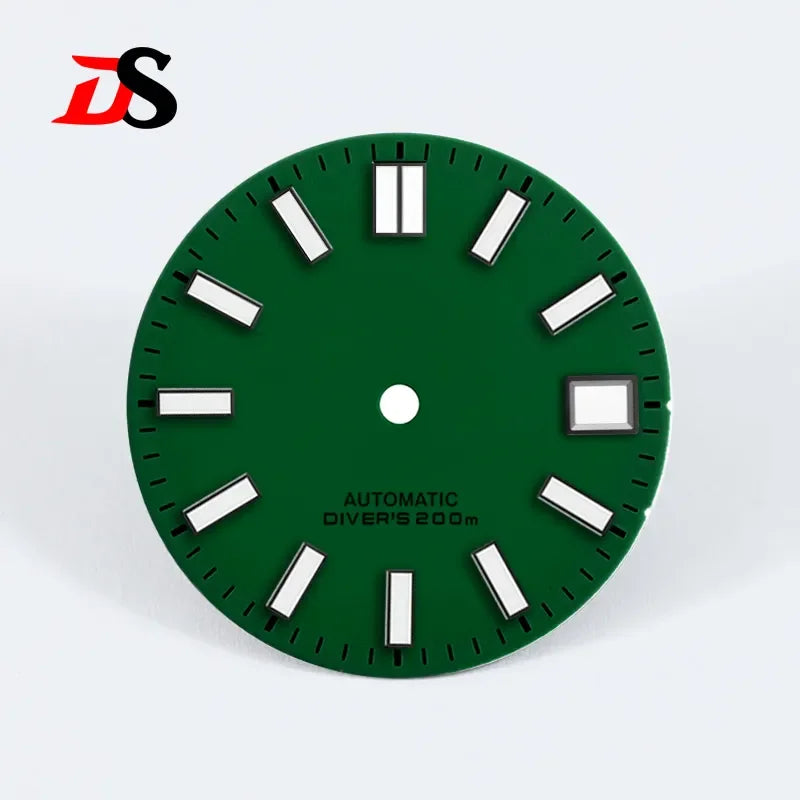 Matte 28.5mm Dial Blue Lume for Nh35 NH34 Movement Modified Watch Accessories DIVERS 200m