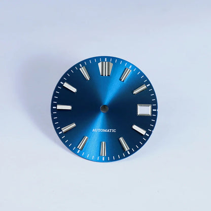 Birch Blue Lume Dial