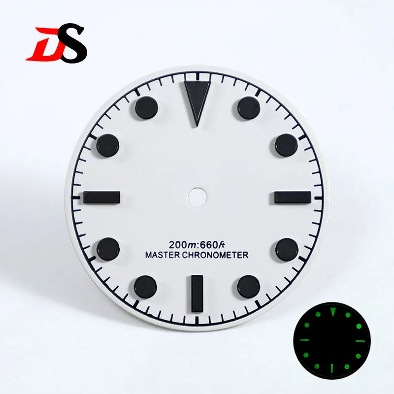 Matte Dial 28.5mm Sunburst Dial Tu-dor Blue Lume No Date NH38 NH35 Movement