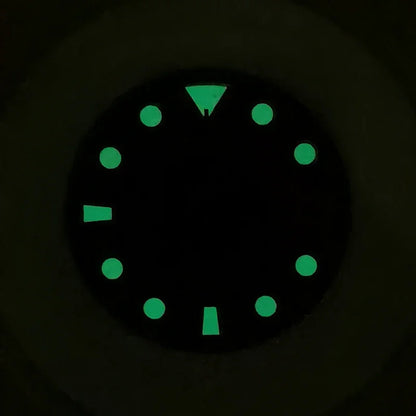 Matte Black Dial Black Lume