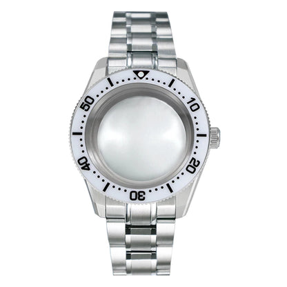 38mm Case with Bezel 38x30.6mm One-way Rotating Sapphire Crystal AR