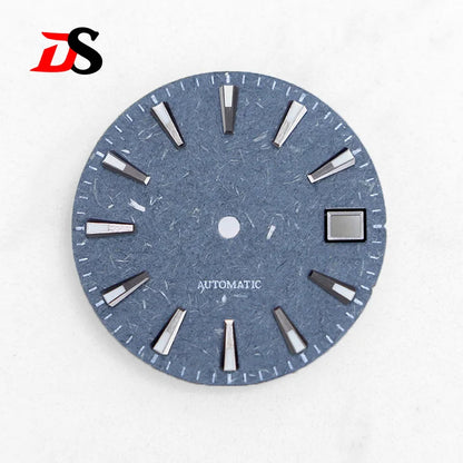 Artistic Retro Dial Brown Snowflake Cherry Blossom Sea of Clouds Texture Night NH35NH36 28.5mm