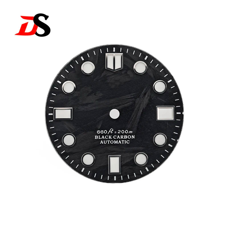 Carbon Fiber Dial NO Date NH35NH38 Movement BGW9 Blue/C3 Green Lume