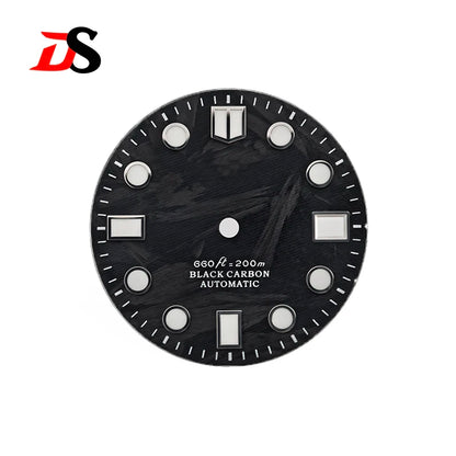 Carbon Fiber Dial NO Date NH35NH38 Movement BGW9 Blue/C3 Green Lume