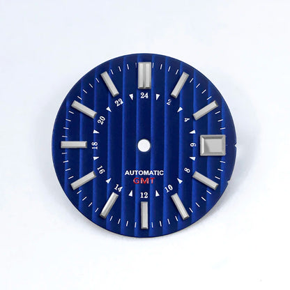 NH34 GMT Bamboo GS Sunburst Dial No Lume