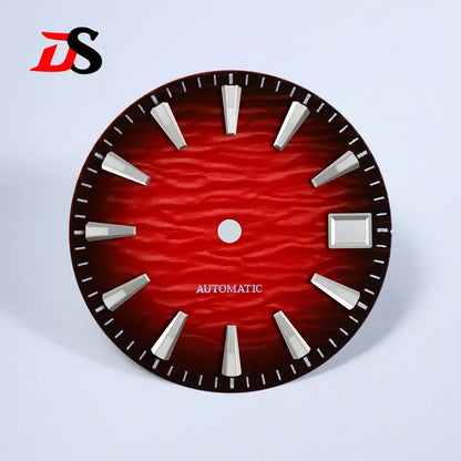 Gradient 28.5mm Wave Pattern Dial Blue Lume for NH35/NH38 Movement