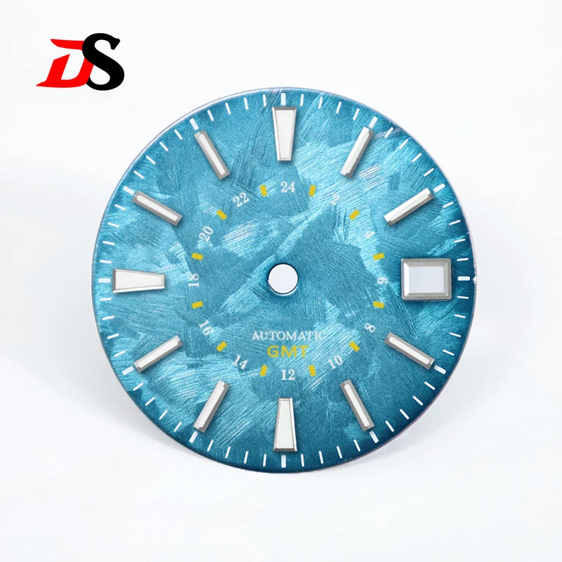 DS Sakura Blue GMT Dial 28.5mm Blue Lume NH34GMT Movement