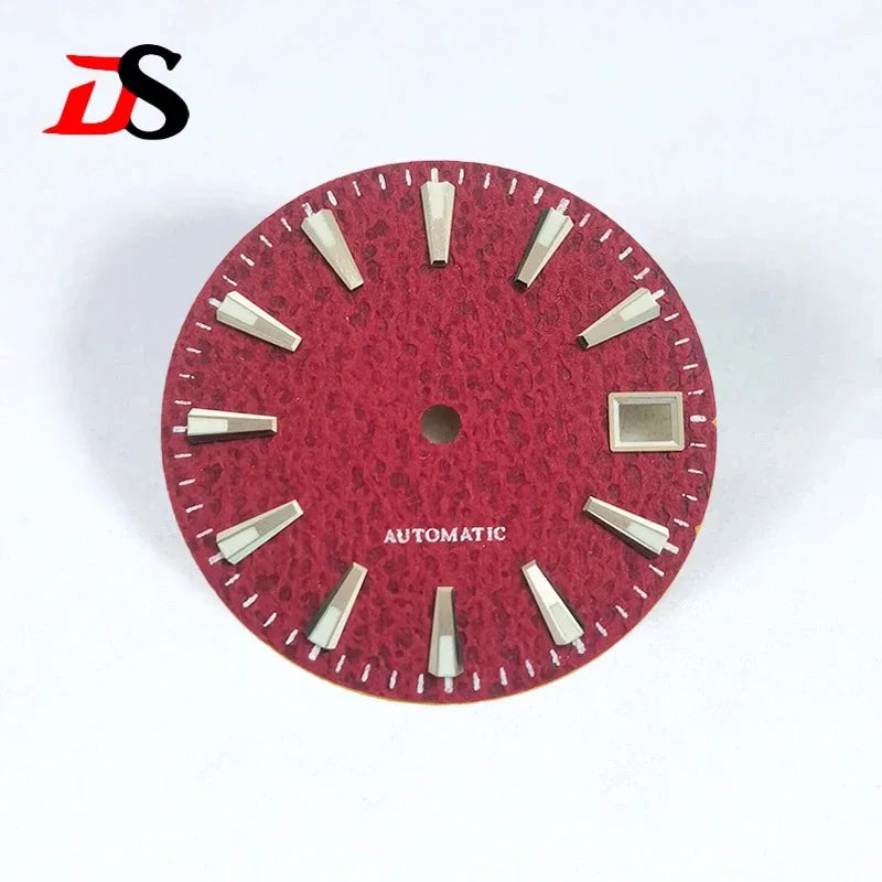 Artistic Retro Dial Brown Snowflake Cherry Blossom Sea of Clouds Texture Night NH35NH36 28.5mm