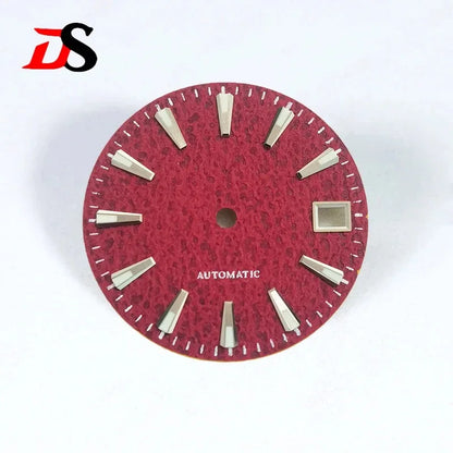 Artistic Retro Dial Brown Snowflake Cherry Blossom Sea of Clouds Texture Night NH35NH36 28.5mm