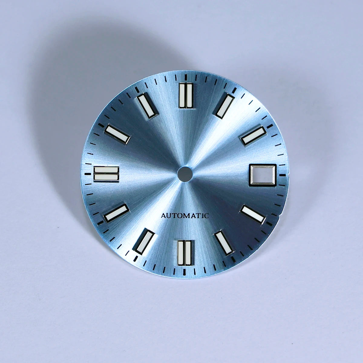 Sunburst Matte Date Dial Blue Lume