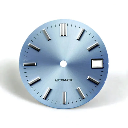 28.5mm Sunburst Dial No Lume NH35 Movement Classic Watch Dial