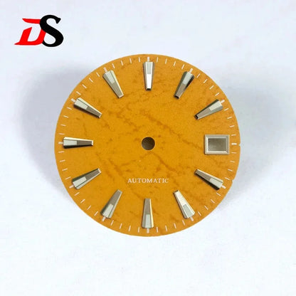 Artistic Retro Dial Brown Snowflake Cherry Blossom Sea of Clouds Texture Night NH35NH36 28.5mm