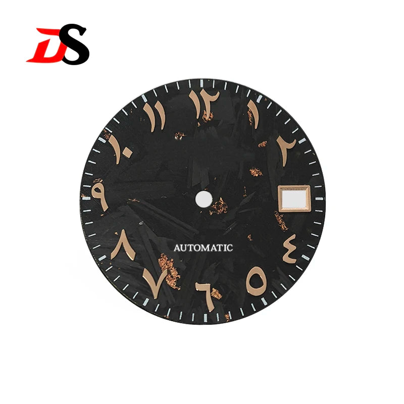 Arab Carbon Fiber Dial NH35/NH36 Movement 28.5mm