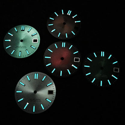 Sunburst Dial Blue Lume