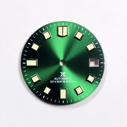 28.5mm Sunburst Dial X Diver's NH35 Movement BGW9 C3 Lume