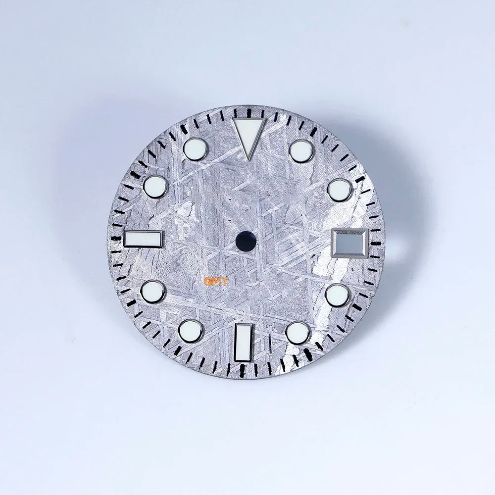 Natural Gray Meteorite Dial