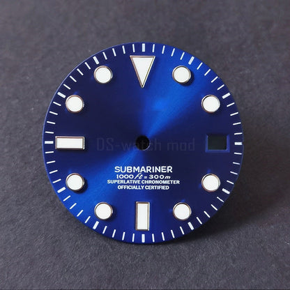 Sunburst SUB Dial Mod Luminous Dial NH35NH36 Movement 28.5mm