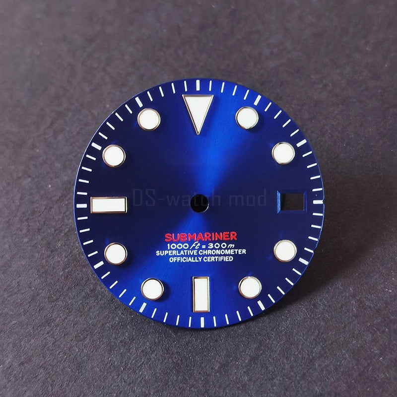 Sunburst SUB Dial Mod Luminous Dial NH35NH36 Movement 28.5mm