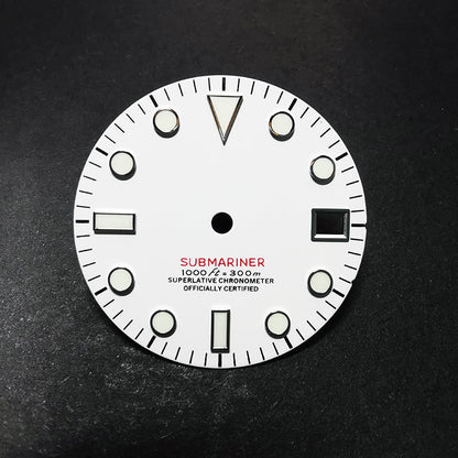 SUB Dial Mod Matte Dial BGW9 C3 Lume NH35NH36 Movement 28.5mm