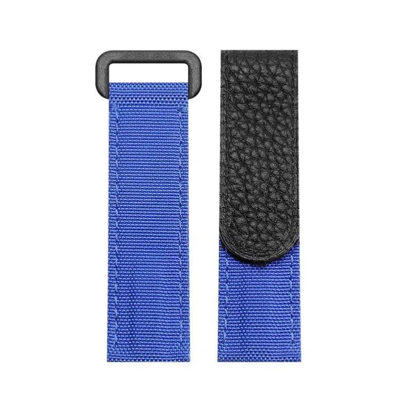 Watch Strap Nylon Velcro Men's Matching Carbon Fiber Case VK63/4130/3135/ Movement 20mm Canvas Belt