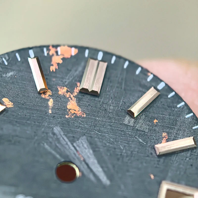 Carbon Fiber Dial for NH35/34 28.5MM No Lume