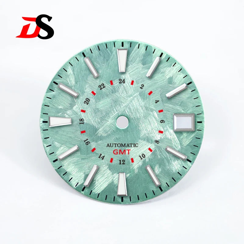 DS Sakura Blue GMT Dial 28.5mm Blue Lume NH34GMT Movement